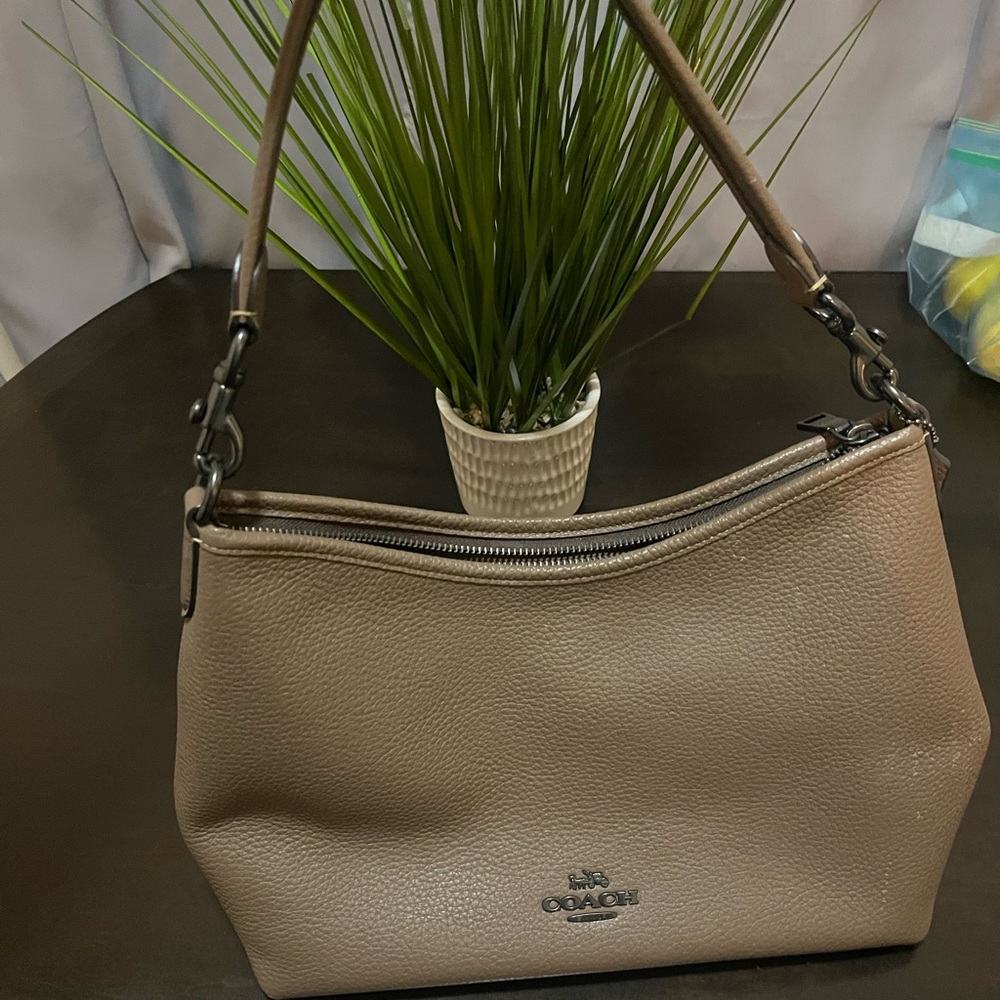 Coach Laurel Leather Shoulder Bag
